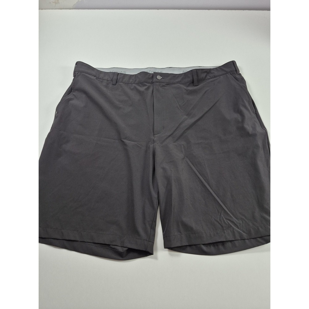 Adidas 365 Golf Shorts Mens 36 Gray Chino Performance 10" Inseam Stretch